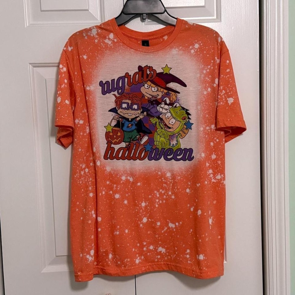 Rugrats mens halloween Gildan size large‎ T-shirt